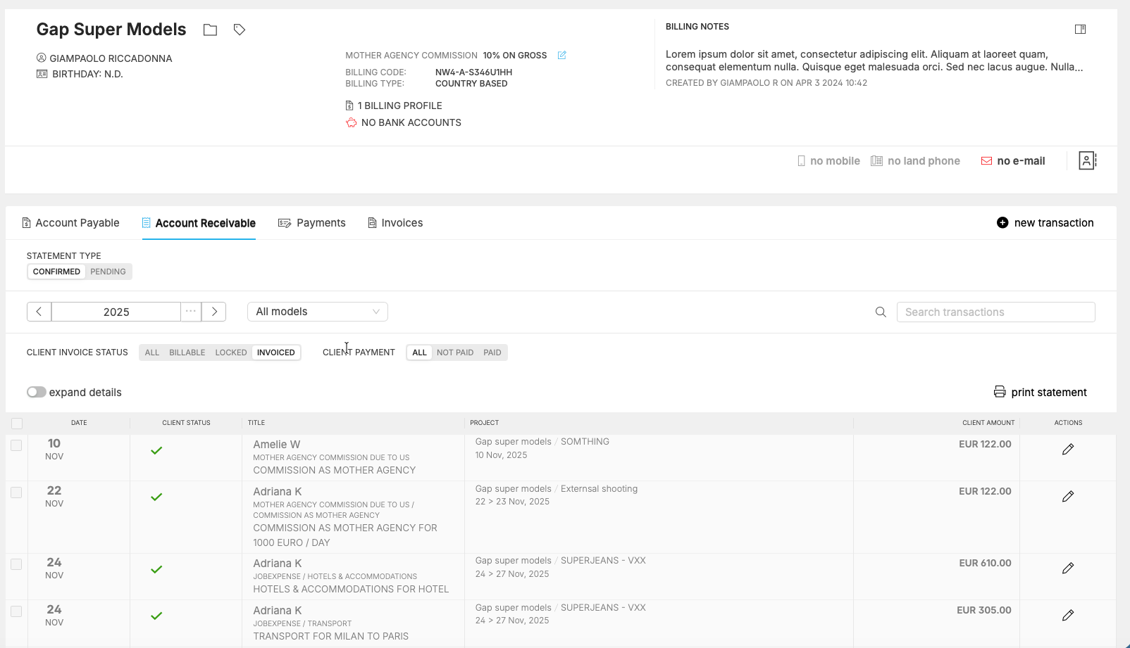 6. accountreceivable